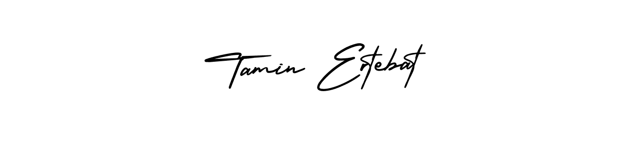 Create a beautiful signature design for name Tamin Ertebat. With this signature (AmerikaSignatureDemo-Regular) fonts, you can make a handwritten signature for free. Tamin Ertebat signature style 3 images and pictures png