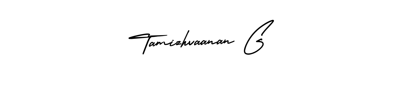 AmerikaSignatureDemo-Regular is a professional signature style that is perfect for those who want to add a touch of class to their signature. It is also a great choice for those who want to make their signature more unique. Get Tamizhvaanan G name to fancy signature for free. Tamizhvaanan G signature style 3 images and pictures png