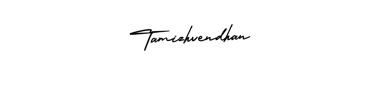 Also You can easily find your signature by using the search form. We will create Tamizhvendhan name handwritten signature images for you free of cost using AmerikaSignatureDemo-Regular sign style. Tamizhvendhan signature style 3 images and pictures png