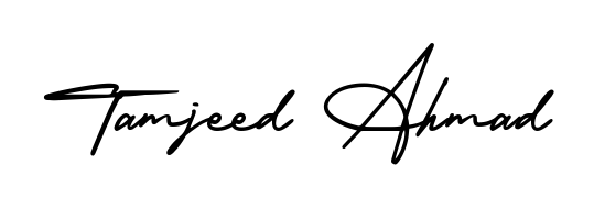 Enhance your business communications with Tamjeed Ahmad signature in AmerikaSignatureDemo-Regular lettering. Clean, modern, and universally compatible. Tamjeed Ahmad signature style 3 images and pictures png