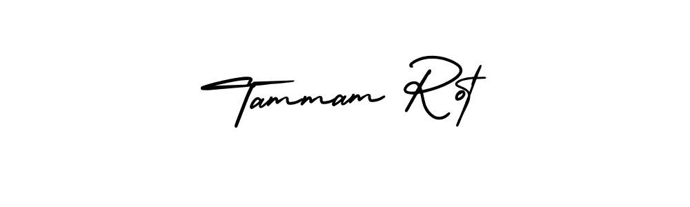 Create a beautiful signature design for name Tammam Rot. With this signature (AmerikaSignatureDemo-Regular) fonts, you can make a handwritten signature for free. Tammam Rot signature style 3 images and pictures png