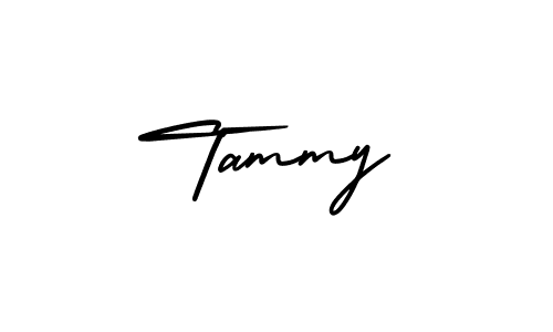 You should practise on your own different ways (AmerikaSignatureDemo-Regular) to write your name (Tammy) in signature. don't let someone else do it for you. Tammy signature style 3 images and pictures png