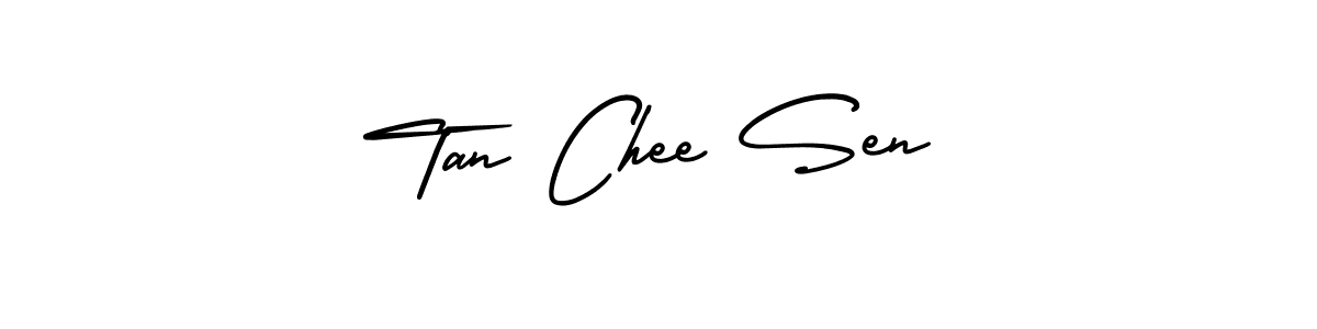 Also You can easily find your signature by using the search form. We will create Tan Chee Sen name handwritten signature images for you free of cost using AmerikaSignatureDemo-Regular sign style. Tan Chee Sen signature style 3 images and pictures png