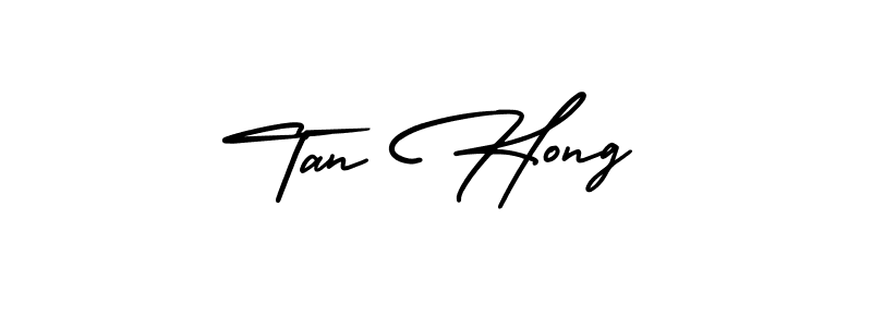 Check out images of Autograph of Tan Hong name. Actor Tan Hong Signature Style. AmerikaSignatureDemo-Regular is a professional sign style online. Tan Hong signature style 3 images and pictures png