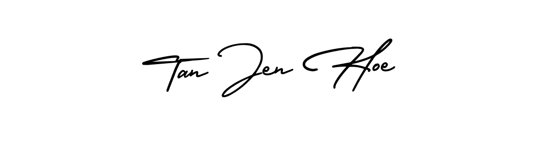 Make a beautiful signature design for name Tan Jen Hoe. Use this online signature maker to create a handwritten signature for free. Tan Jen Hoe signature style 3 images and pictures png