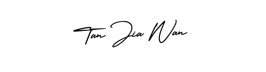 Make a beautiful signature design for name Tan Jia Wan. Use this online signature maker to create a handwritten signature for free. Tan Jia Wan signature style 3 images and pictures png