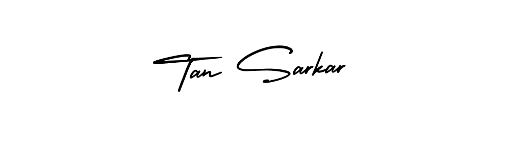 Make a beautiful signature design for name Tan Sarkar. With this signature (AmerikaSignatureDemo-Regular) style, you can create a handwritten signature for free. Tan Sarkar signature style 3 images and pictures png