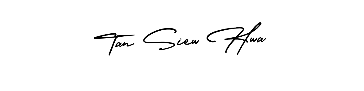 Tan Siew Hwa stylish signature style. Best Handwritten Sign (AmerikaSignatureDemo-Regular) for my name. Handwritten Signature Collection Ideas for my name Tan Siew Hwa. Tan Siew Hwa signature style 3 images and pictures png