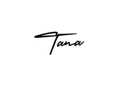 Design your own signature with our free online signature maker. With this signature software, you can create a handwritten (AmerikaSignatureDemo-Regular) signature for name Tana. Tana signature style 3 images and pictures png