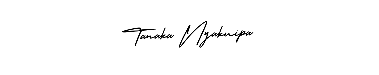 Make a short Tanaka Nyakuipa signature style. Manage your documents anywhere anytime using AmerikaSignatureDemo-Regular. Create and add eSignatures, submit forms, share and send files easily. Tanaka Nyakuipa signature style 3 images and pictures png