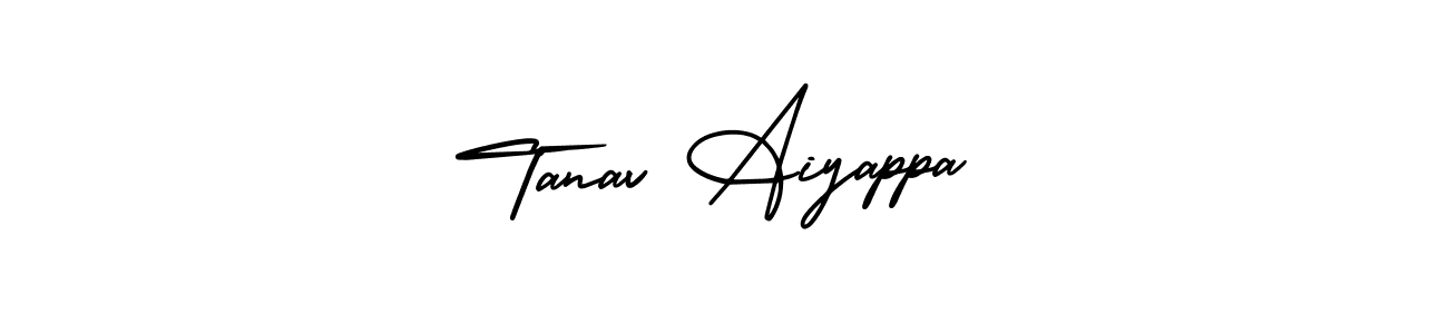 Best and Professional Signature Style for Tanav Aiyappa. AmerikaSignatureDemo-Regular Best Signature Style Collection. Tanav Aiyappa signature style 3 images and pictures png