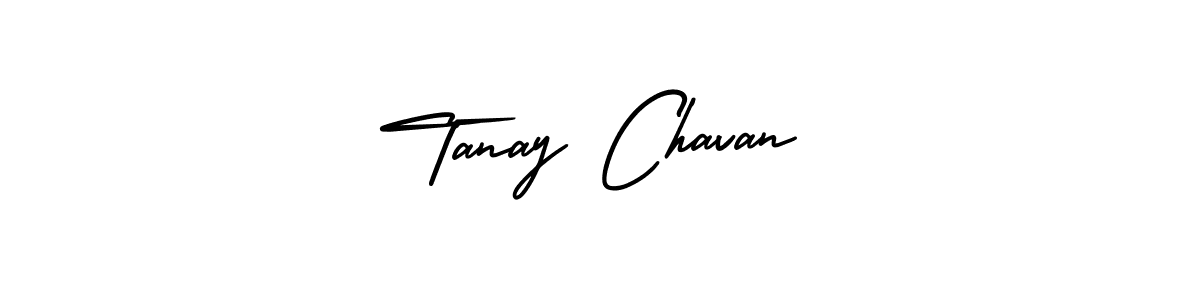 How to Draw Tanay Chavan signature style? AmerikaSignatureDemo-Regular is a latest design signature styles for name Tanay Chavan. Tanay Chavan signature style 3 images and pictures png