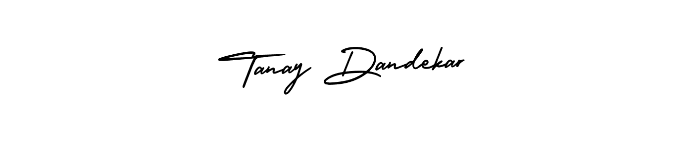 Tanay Dandekar stylish signature style. Best Handwritten Sign (AmerikaSignatureDemo-Regular) for my name. Handwritten Signature Collection Ideas for my name Tanay Dandekar. Tanay Dandekar signature style 3 images and pictures png