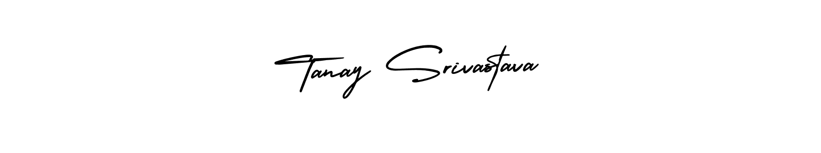 if you are searching for the best signature style for your name Tanay Srivastava. so please give up your signature search. here we have designed multiple signature styles  using AmerikaSignatureDemo-Regular. Tanay Srivastava signature style 3 images and pictures png