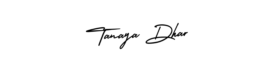 Make a beautiful signature design for name Tanaya Dhar. Use this online signature maker to create a handwritten signature for free. Tanaya Dhar signature style 3 images and pictures png