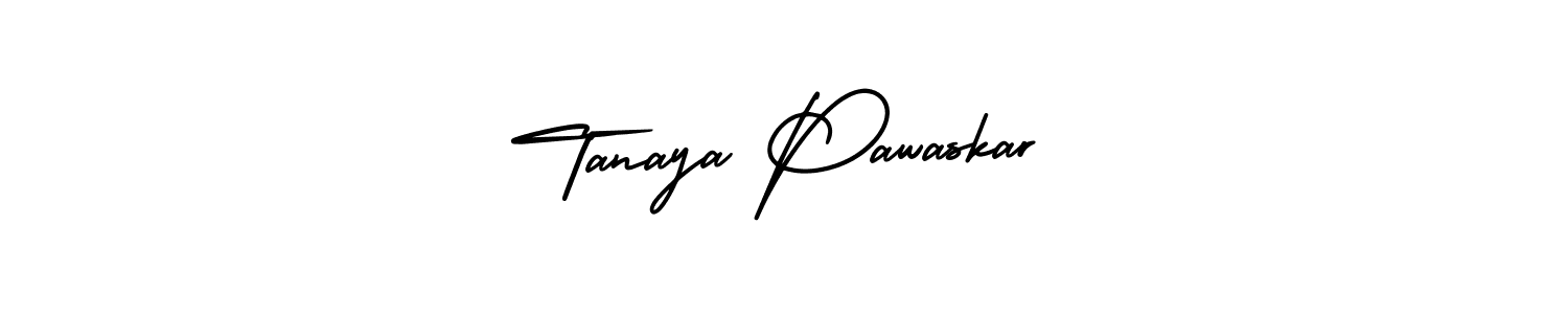 Use a signature maker to create a handwritten signature online. With this signature software, you can design (AmerikaSignatureDemo-Regular) your own signature for name Tanaya Pawaskar. Tanaya Pawaskar signature style 3 images and pictures png