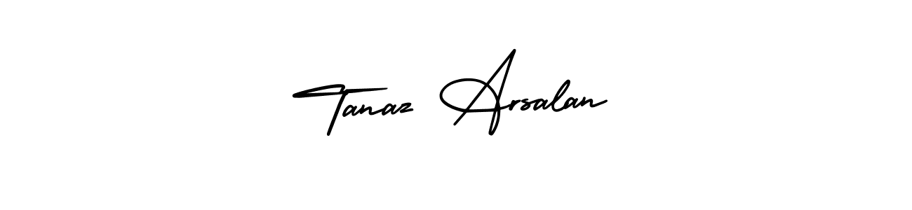 Use a signature maker to create a handwritten signature online. With this signature software, you can design (AmerikaSignatureDemo-Regular) your own signature for name Tanaz Arsalan. Tanaz Arsalan signature style 3 images and pictures png