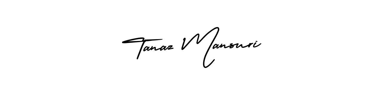 Also You can easily find your signature by using the search form. We will create Tanaz Mansuri name handwritten signature images for you free of cost using AmerikaSignatureDemo-Regular sign style. Tanaz Mansuri signature style 3 images and pictures png