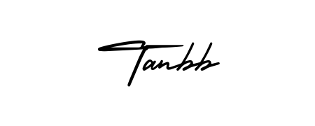Personalize your online presence with Tanbb signature rendered in elegant AmerikaSignatureDemo-Regular font. Great for website footers and blogs. Tanbb signature style 3 images and pictures png