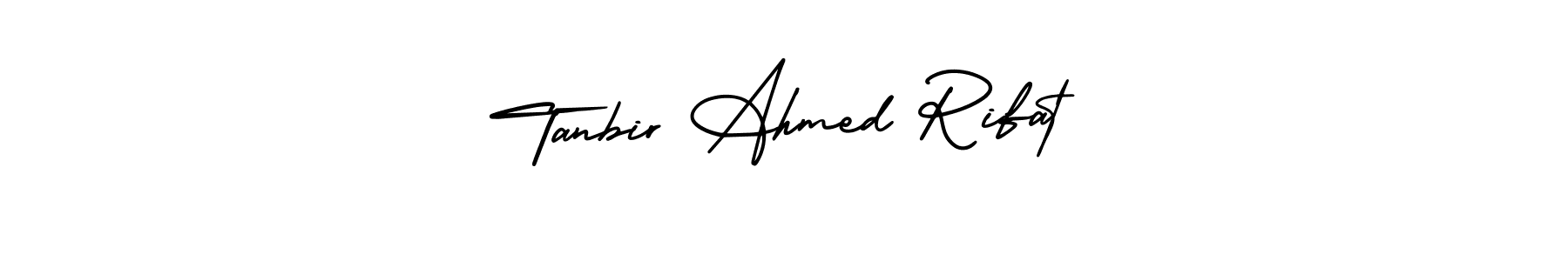 See photos of Tanbir Ahmed Rifat official signature by Spectra . Check more albums & portfolios. Read reviews & check more about AmerikaSignatureDemo-Regular font. Tanbir Ahmed Rifat signature style 3 images and pictures png