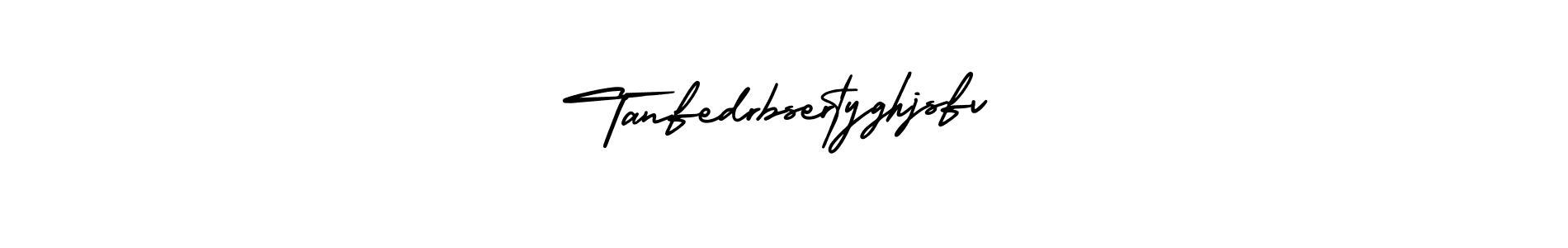 Create a beautiful signature design for name Tanfedrbsertyghjsfv. With this signature (AmerikaSignatureDemo-Regular) fonts, you can make a handwritten signature for free. Tanfedrbsertyghjsfv signature style 3 images and pictures png