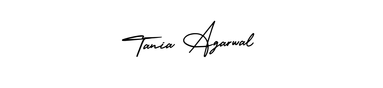 How to make Tania Agarwal signature? AmerikaSignatureDemo-Regular is a professional autograph style. Create handwritten signature for Tania Agarwal name. Tania Agarwal signature style 3 images and pictures png