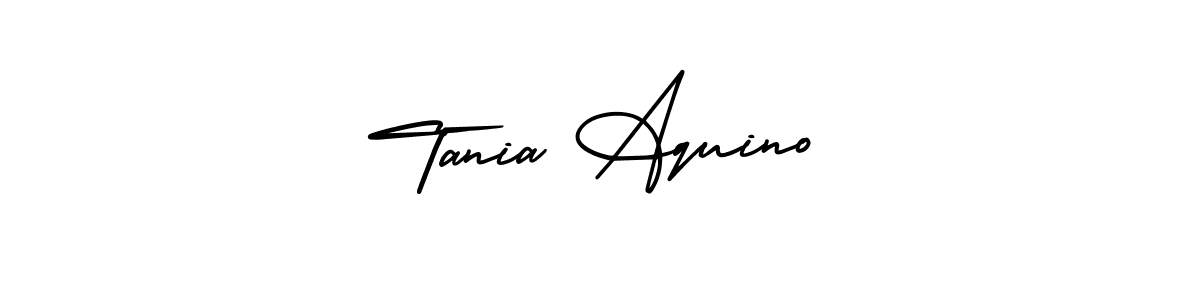 if you are searching for the best signature style for your name Tania Aquino. so please give up your signature search. here we have designed multiple signature styles  using AmerikaSignatureDemo-Regular. Tania Aquino signature style 3 images and pictures png