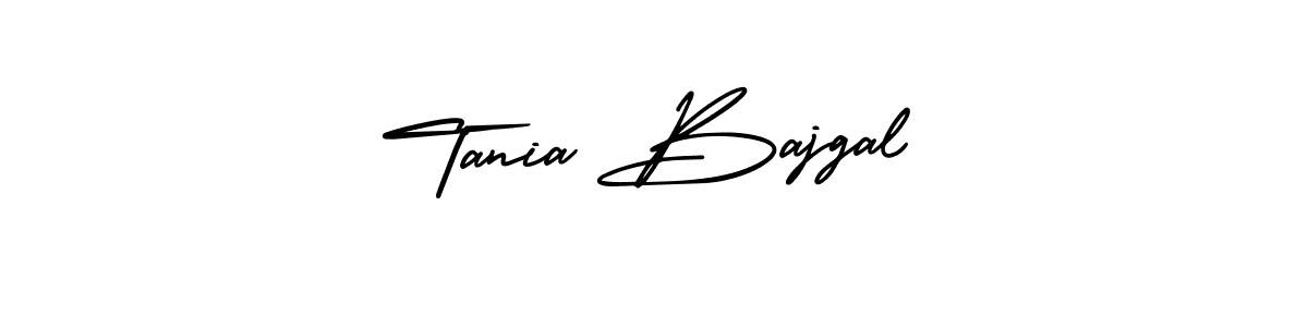 if you are searching for the best signature style for your name Tania Bajgal. so please give up your signature search. here we have designed multiple signature styles  using AmerikaSignatureDemo-Regular. Tania Bajgal signature style 3 images and pictures png