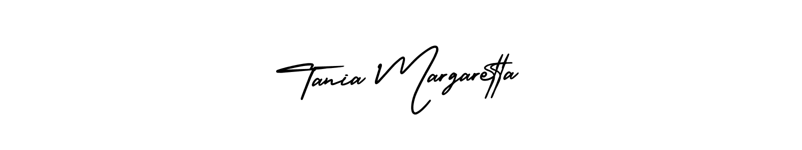 Check out images of Autograph of Tania Margaretta name. Actor Tania Margaretta Signature Style. AmerikaSignatureDemo-Regular is a professional sign style online. Tania Margaretta signature style 3 images and pictures png