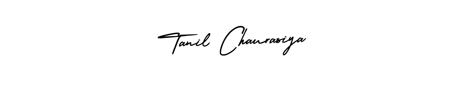 Also You can easily find your signature by using the search form. We will create Tanil Chaurasiya name handwritten signature images for you free of cost using AmerikaSignatureDemo-Regular sign style. Tanil Chaurasiya signature style 3 images and pictures png