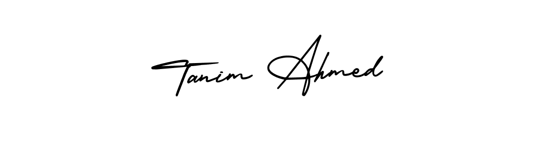 Make a beautiful signature design for name Tanim Ahmed. Use this online signature maker to create a handwritten signature for free. Tanim Ahmed signature style 3 images and pictures png