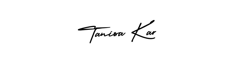 Make a short Tanisa Kar signature style. Manage your documents anywhere anytime using AmerikaSignatureDemo-Regular. Create and add eSignatures, submit forms, share and send files easily. Tanisa Kar signature style 3 images and pictures png