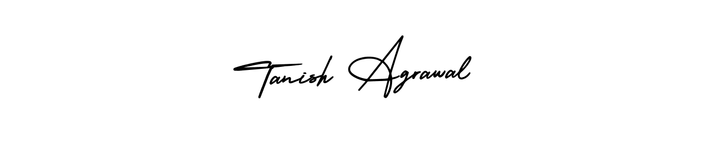 Use a signature maker to create a handwritten signature online. With this signature software, you can design (AmerikaSignatureDemo-Regular) your own signature for name Tanish Agrawal. Tanish Agrawal signature style 3 images and pictures png