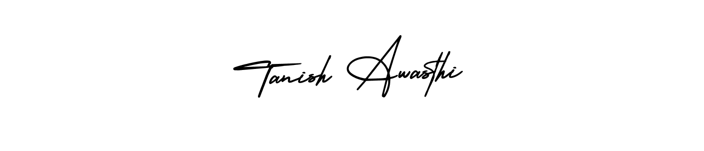 Design your own signature with our free online signature maker. With this signature software, you can create a handwritten (AmerikaSignatureDemo-Regular) signature for name Tanish Awasthi. Tanish Awasthi signature style 3 images and pictures png