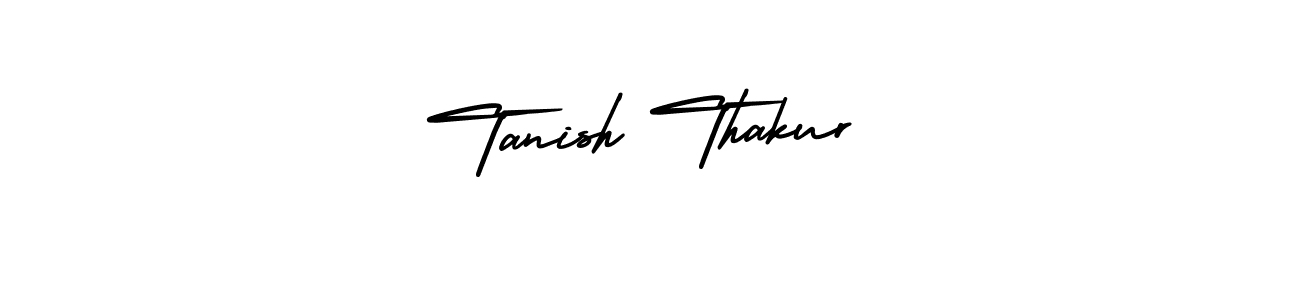 Also You can easily find your signature by using the search form. We will create Tanish Thakur name handwritten signature images for you free of cost using AmerikaSignatureDemo-Regular sign style. Tanish Thakur signature style 3 images and pictures png