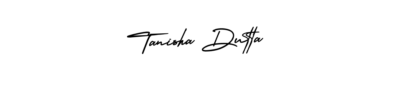 Make a beautiful signature design for name Tanisha Dutta. Use this online signature maker to create a handwritten signature for free. Tanisha Dutta signature style 3 images and pictures png