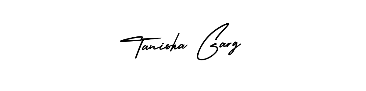 How to make Tanisha Garg signature? AmerikaSignatureDemo-Regular is a professional autograph style. Create handwritten signature for Tanisha Garg name. Tanisha Garg signature style 3 images and pictures png
