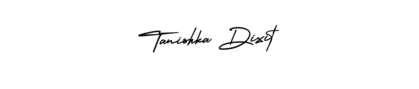 Also You can easily find your signature by using the search form. We will create Tanishka Dixit name handwritten signature images for you free of cost using AmerikaSignatureDemo-Regular sign style. Tanishka Dixit signature style 3 images and pictures png