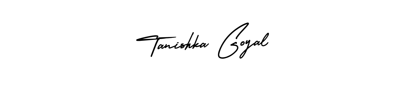 Check out images of Autograph of Tanishka Goyal name. Actor Tanishka Goyal Signature Style. AmerikaSignatureDemo-Regular is a professional sign style online. Tanishka Goyal signature style 3 images and pictures png