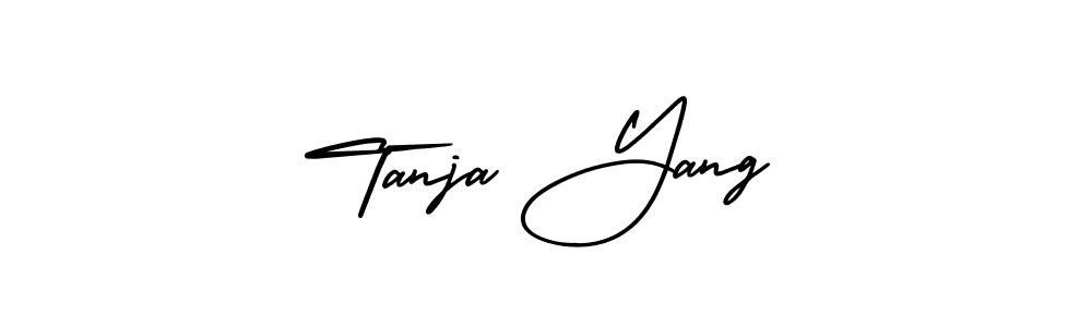 Also we have Tanja Yang name is the best signature style. Create professional handwritten signature collection using AmerikaSignatureDemo-Regular autograph style. Tanja Yang signature style 3 images and pictures png