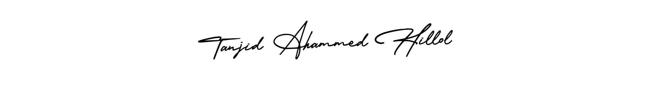 Check out images of Autograph of Tanjid Ahammed Hillol name. Actor Tanjid Ahammed Hillol Signature Style. AmerikaSignatureDemo-Regular is a professional sign style online. Tanjid Ahammed Hillol signature style 3 images and pictures png