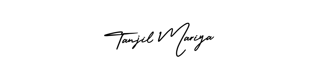 Once you've used our free online signature maker to create your best signature AmerikaSignatureDemo-Regular style, it's time to enjoy all of the benefits that Tanjil Mariya name signing documents. Tanjil Mariya signature style 3 images and pictures png