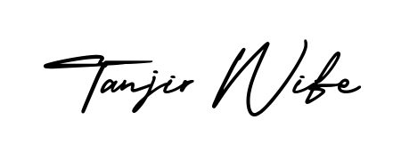 The AmerikaSignatureDemo-Regular handwriting style adds charm and authenticity to name Tanjir Wife. A wonderful choice for personal thank-you notes. Tanjir Wife signature style 3 images and pictures png