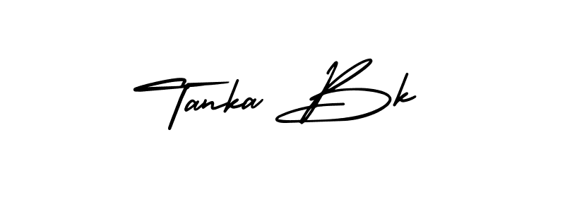 AmerikaSignatureDemo-Regular is a professional signature style that is perfect for those who want to add a touch of class to their signature. It is also a great choice for those who want to make their signature more unique. Get Tanka Bk name to fancy signature for free. Tanka Bk signature style 3 images and pictures png