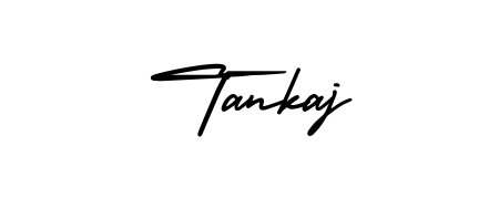 Practice writing Tankaj with the flow of AmerikaSignatureDemo-Regular lettering. A fantastic source of inspiration for developing your personal signature style. Tankaj signature style 3 images and pictures png