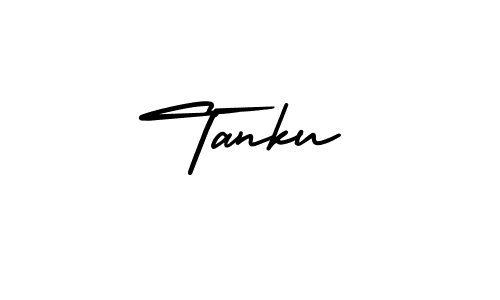 Also You can easily find your signature by using the search form. We will create Tanku name handwritten signature images for you free of cost using AmerikaSignatureDemo-Regular sign style. Tanku signature style 3 images and pictures png