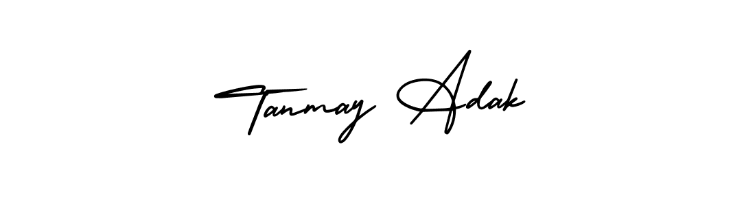 It looks lik you need a new signature style for name Tanmay Adak. Design unique handwritten (AmerikaSignatureDemo-Regular) signature with our free signature maker in just a few clicks. Tanmay Adak signature style 3 images and pictures png