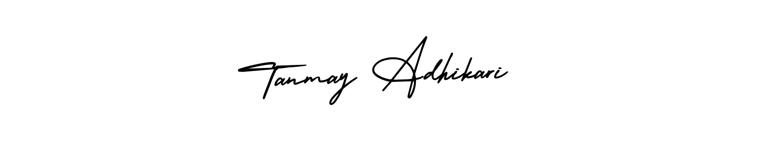 How to Draw Tanmay Adhikari signature style? AmerikaSignatureDemo-Regular is a latest design signature styles for name Tanmay Adhikari. Tanmay Adhikari signature style 3 images and pictures png