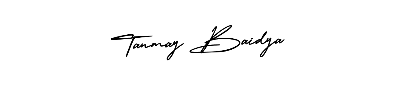 Make a beautiful signature design for name Tanmay Baidya. Use this online signature maker to create a handwritten signature for free. Tanmay Baidya signature style 3 images and pictures png