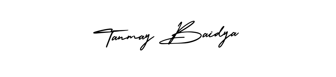 Make a beautiful signature design for name Tanmay Baidya. Use this online signature maker to create a handwritten signature for free. Tanmay Baidya signature style 3 images and pictures png